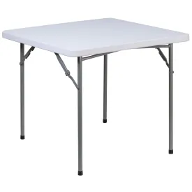 2.81-Foot Square Plastic Folding Table