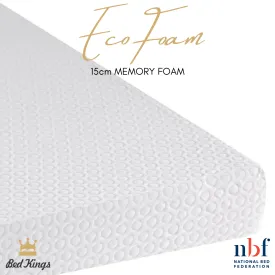 15cm Eco Foam Mattress - For Bunk Beds & Day Beds