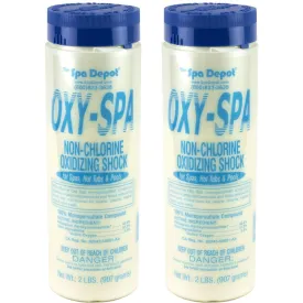 2-Pack Oxy-Spa Non-chlorine Hot Tub and Pool MPS Shock 2 x 2lb. (4 Lbs. Total)