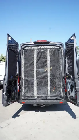 2014  Ford Transit Rear Door Bug Net (High Roof ONLY)