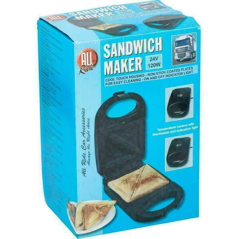 All Ride 24V Travel Sandwich Toastie Maker