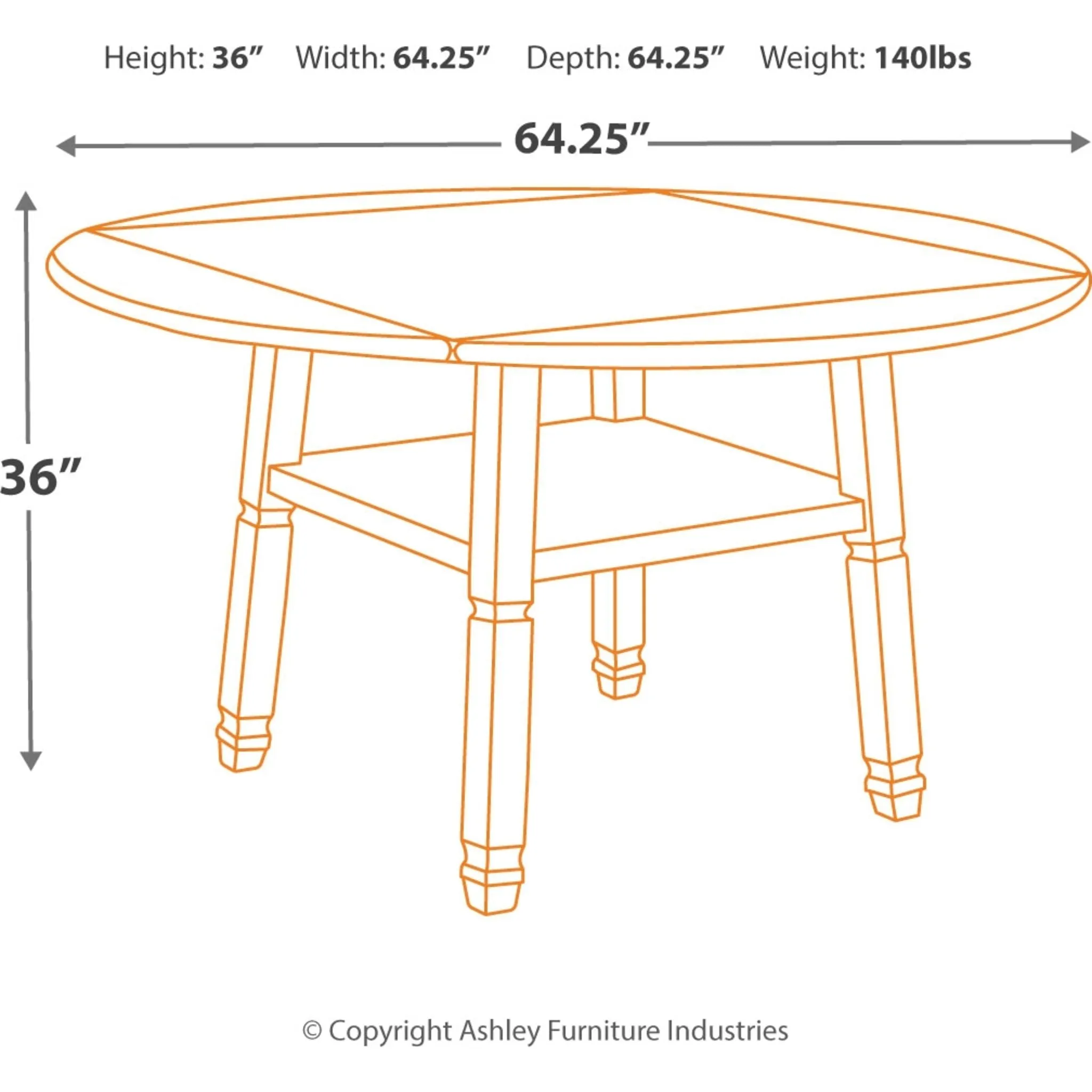 Bolanburg Counter Height Table