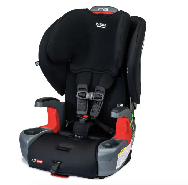 Britax Grow With You ClickTight Harness-2-Booster - Black Contour