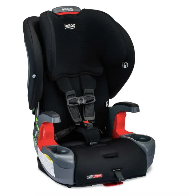 Britax Grow With You ClickTight Harness-2-Booster - Black Contour