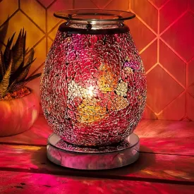 Desire Aroma Glass Lamp Mosaic Red