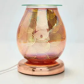 Desire Rose Gold Bulb Lamp Dots