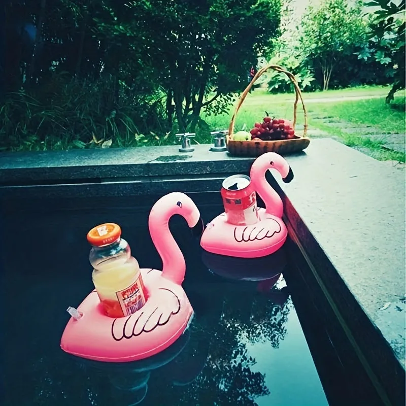 Fun Unicorn  Flamingo Inflatable Cup Holders  Perfect Party Decor