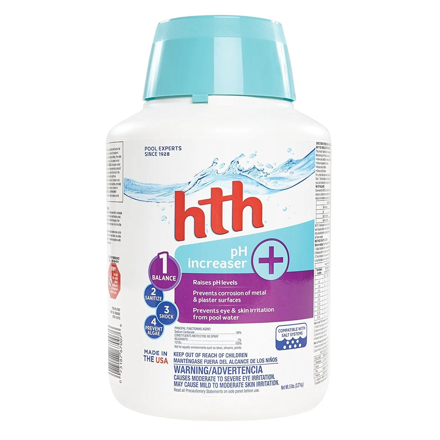 HTH 67027 pH Increaser, 5 lb