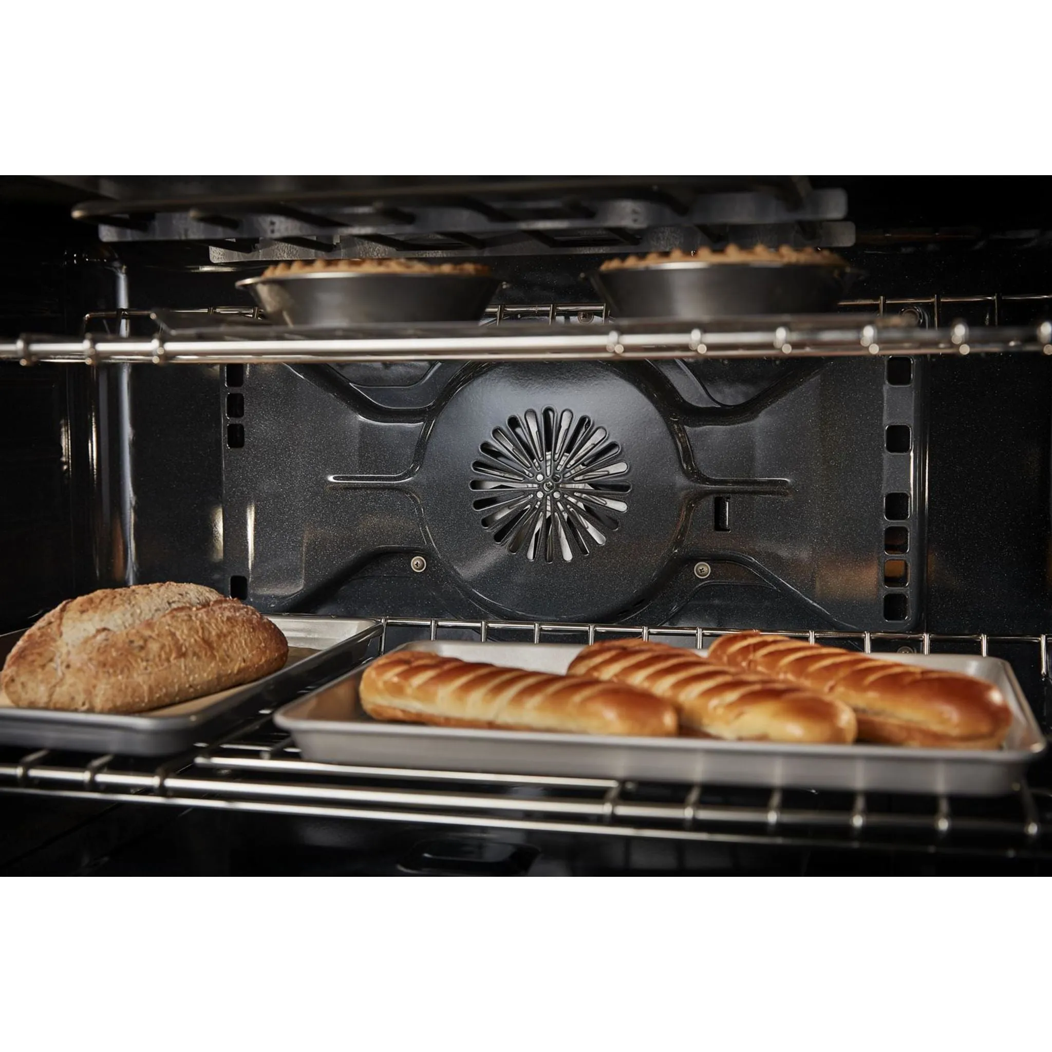 KitchenAid  36'' Smart Commercial-Style Dual Fuel Range with 6 Burners (KFDC506JSC)