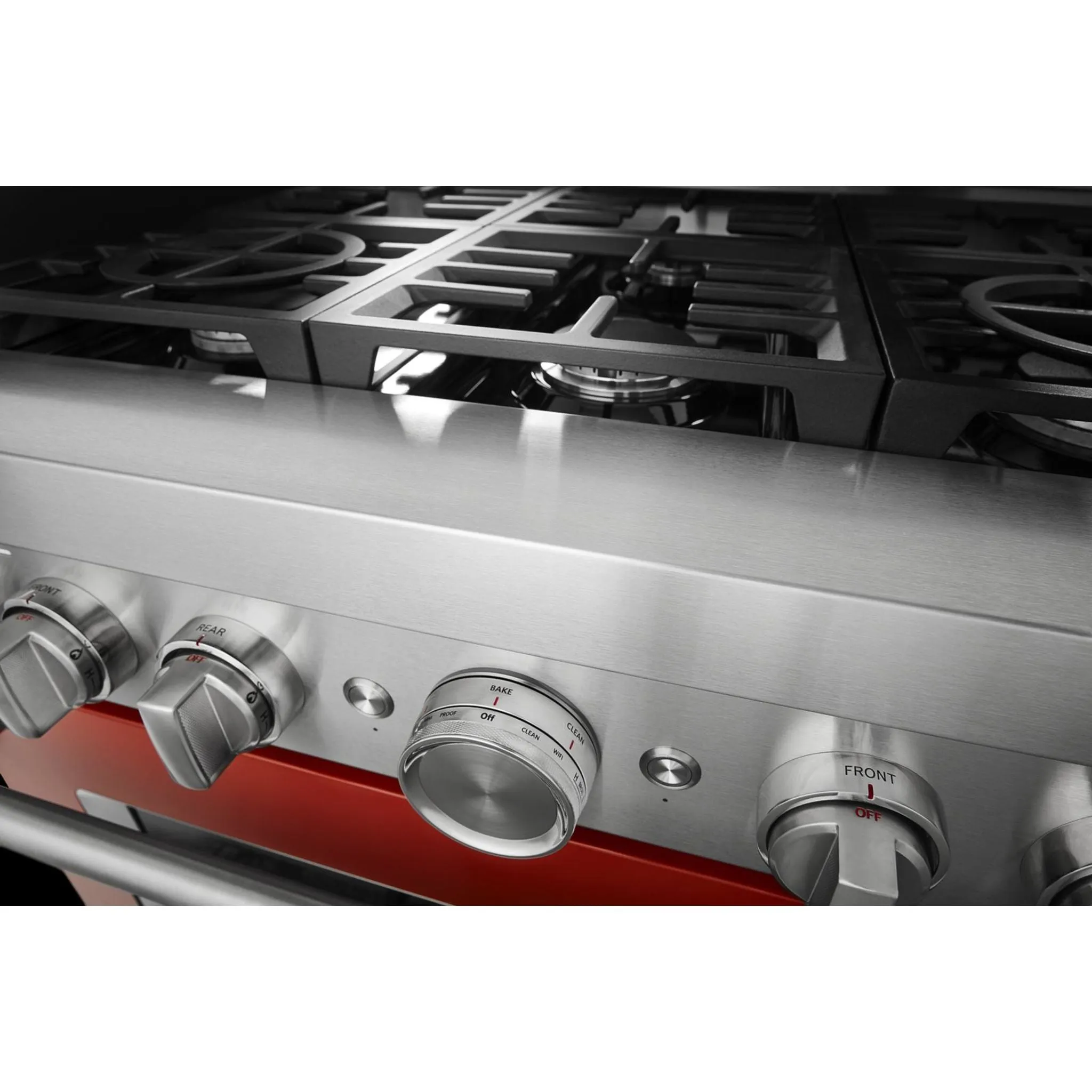 KitchenAid  36'' Smart Commercial-Style Dual Fuel Range with 6 Burners (KFDC506JSC)