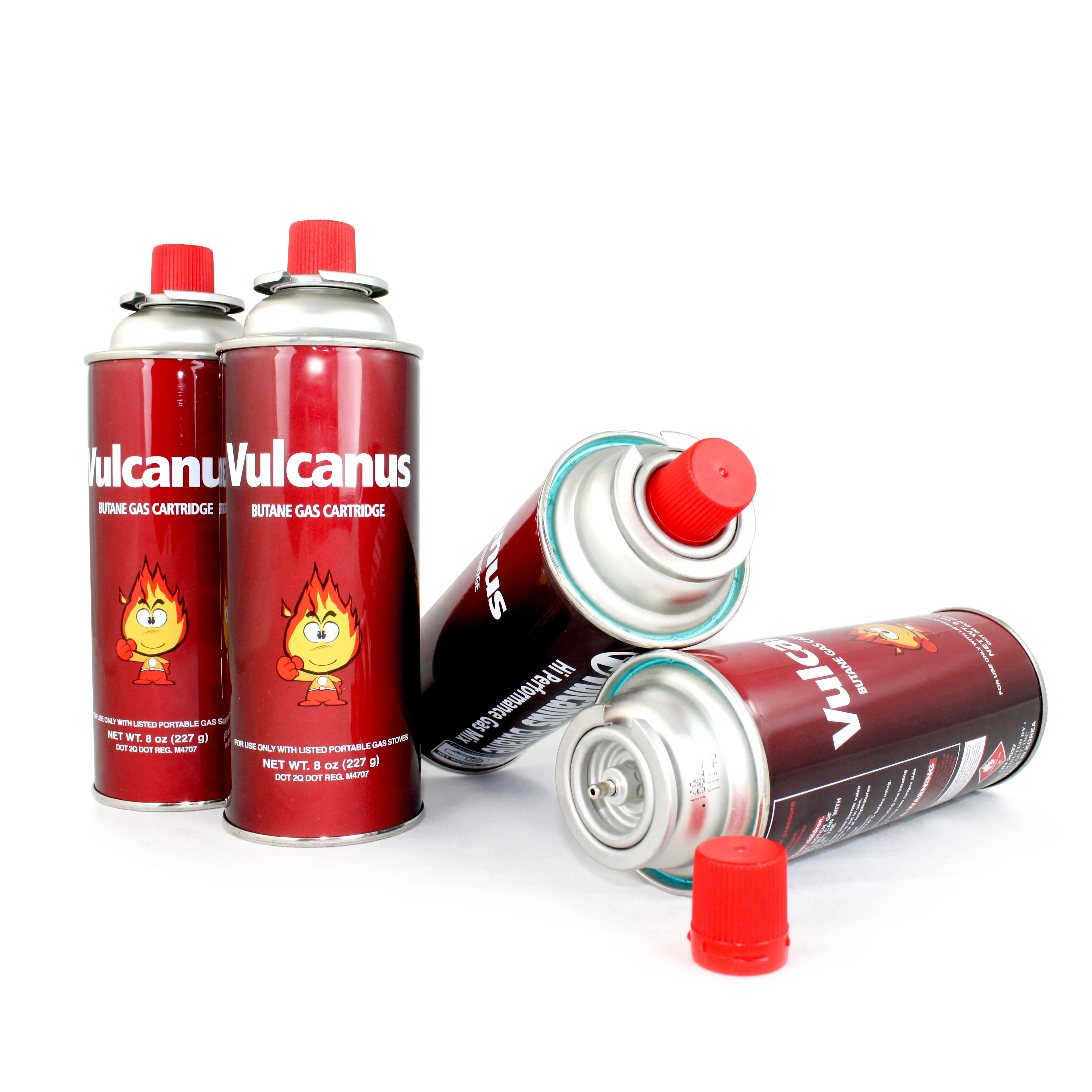 Livart GAS-1 Vulcanus Butane Gas (4-Pack), Free shipping (Excluding HI, AK)