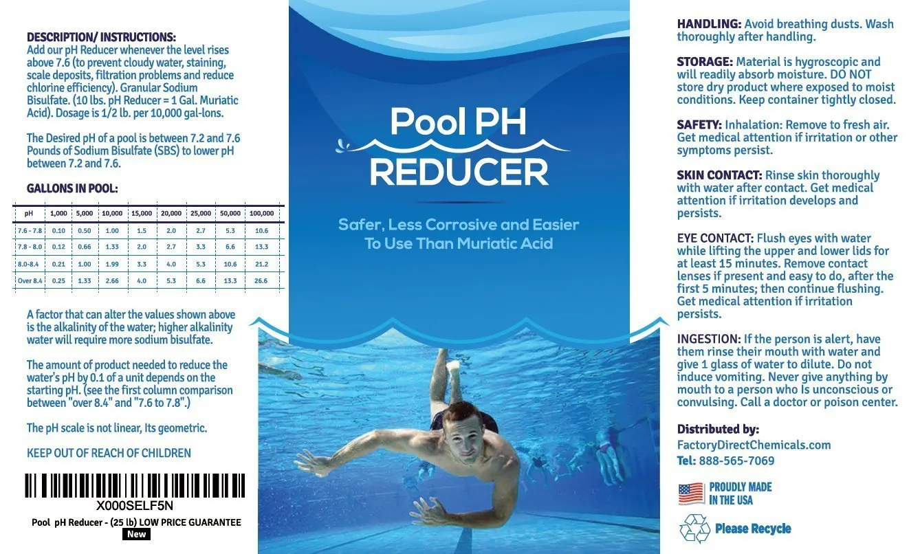 Pool PH Reducer - (25 lb) LOW PRICE GUARANTEE