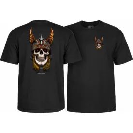 POWELL PERALTA S/S T-SHIRT - ANDERSON SKULL BLACK