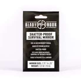 Shatter-Proof Survival Mirror by Ready Hour