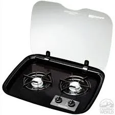 Suburban Drop-In Cooktop 2-Burner Black