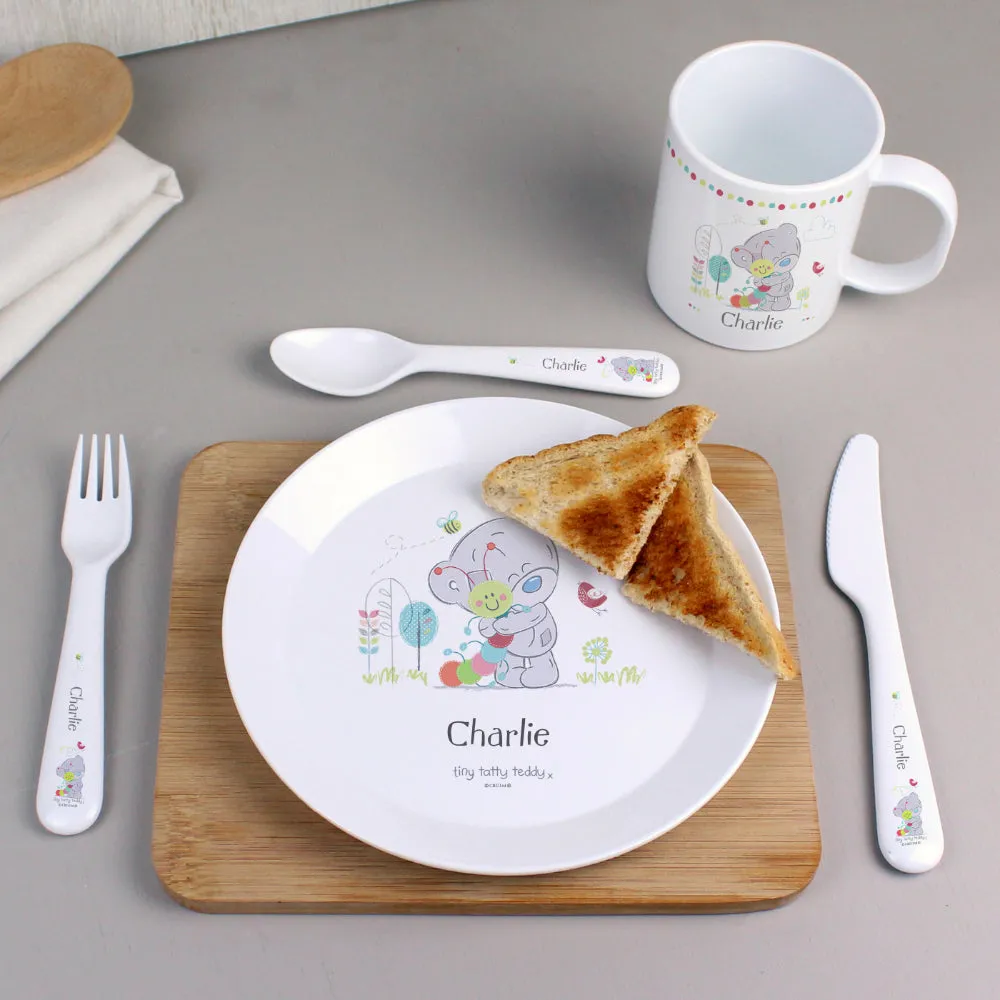 Tiny Tatty Cuddle Bug - Personalised Plate