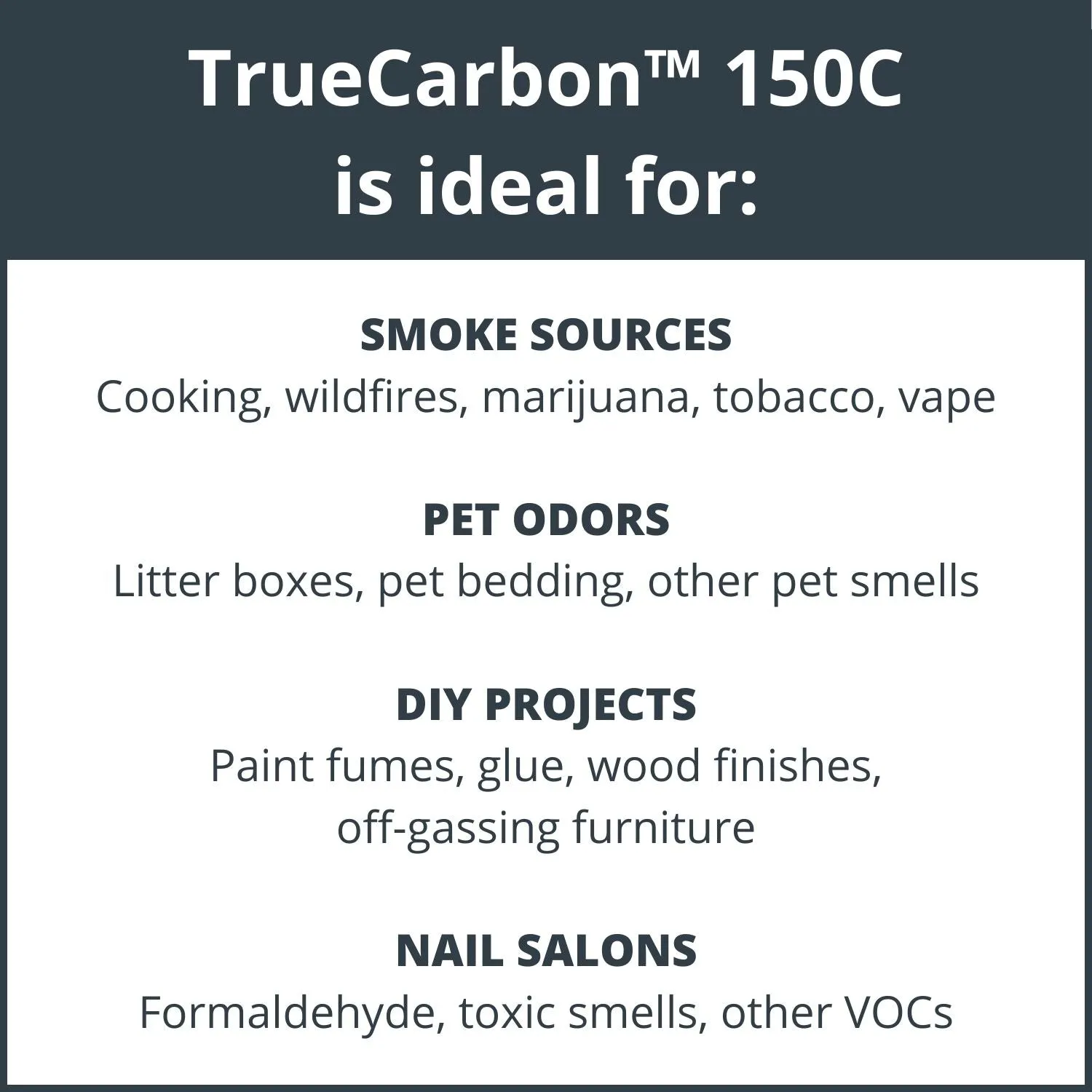 TrueCarbon™ 150C Air Purifier