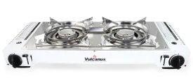 Vulcanus LMSD-5800 Portable double burner gas stove, Free shipping (Excluding HI, AK)