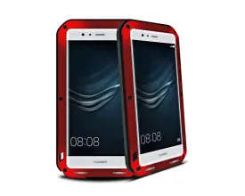 Waterproof Series Huawei P9 Plus Metal Case - Red