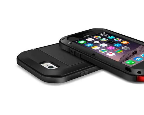 Waterproof Series iPhone 6 Plus Metal Case (5.5 inches) - Black